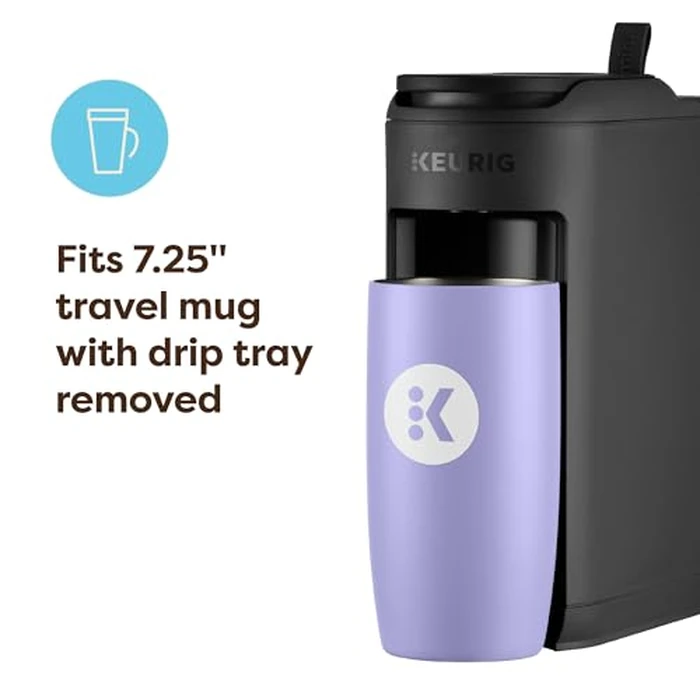 Keurig K-Mini Mate Single Serve K-Cup Pod Coffee Maker, Brews Up to 12 oz Cup, Compact Portable Coffee Machine for Small Spaces, Great for Dorms & Offices, Black by Keurig - Image 6