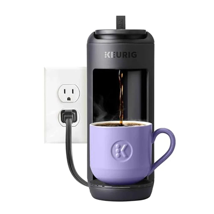 Keurig K-Mini Mate Single Serve K-Cup Pod Coffee Maker, Brews Up to 12 oz Cup, Compact Portable Coffee Machine for Small Spaces, Great for Dorms & Offices, Black by Keurig - Image 8