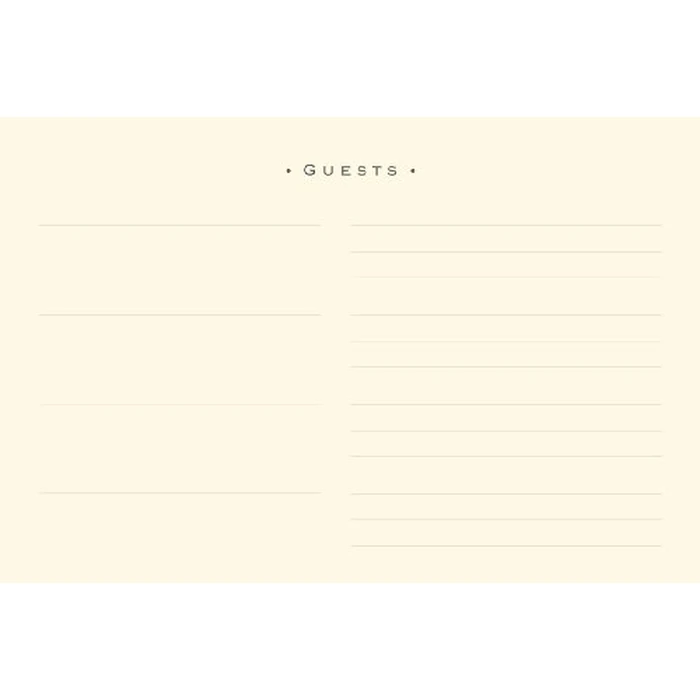 Sea Foam Guest Book by Peter Pauper Press - Image 2