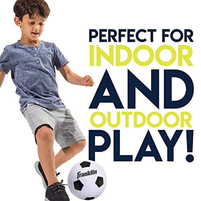 Franklin Sports Kids Mini Soccer Goal Set - Backyard/Indoor Mini Net and Ball with Pump - 22" x 17" by Franklin Sports - Image 6