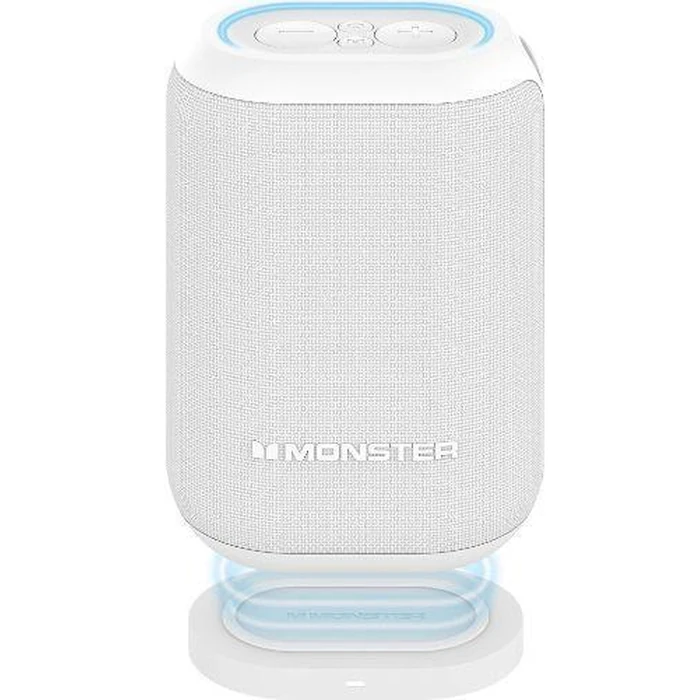 Monster DNA One Wireless Speaker - White by Monster - Refurbished - Premium condition - US$61.44