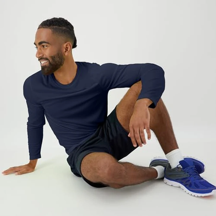 Hanes Men's Sport Quick-Dry Long Sleeve T-Shirt 4-Pack, Moisture-Wicking, Sun Protection Performance Shirts by Hanes - Image 6
