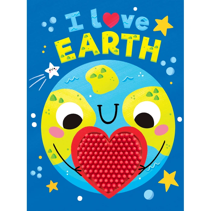 I Love Earth - Touch and Feel Board Book by Little Hippo Books - Used - Good condition