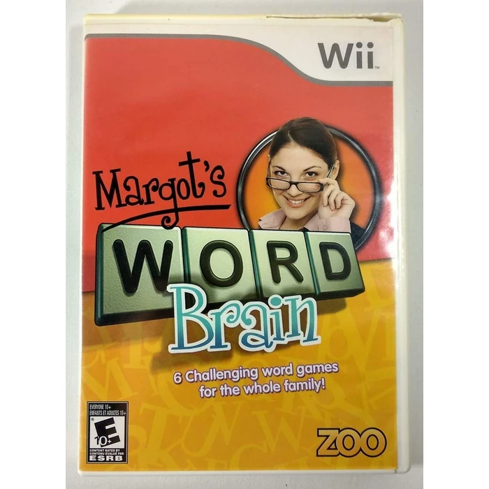 Margot's Word Brain - Nintendo Wii by Nintendo - Used - Good condition