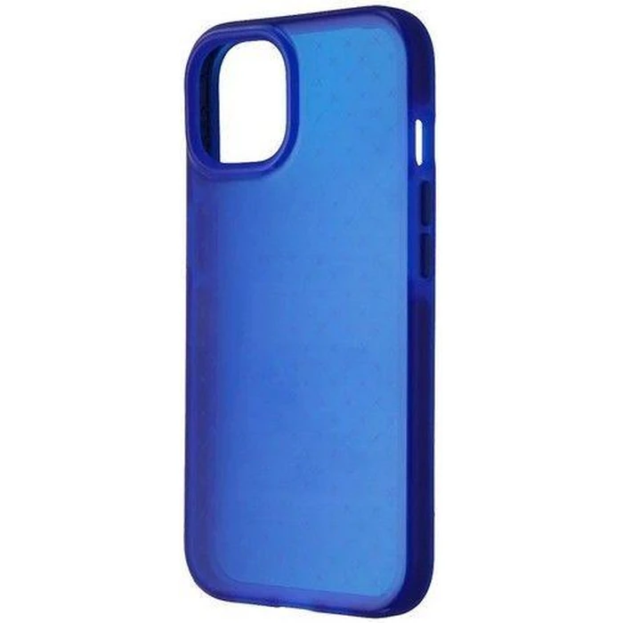 Tech21 Evo Check Series Flexible Gel Case for Apple iPhone 14 - Blue by Tech21 - Image 1