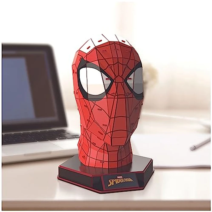 4D Build, Marvel Spider-Man 3D Puzzle Model Kit with Stand 82 Pcs Spider-Man Desk Decor Building Toys 3D Puzzles for Adults & Teens 12+ by 4D Build - Image 2