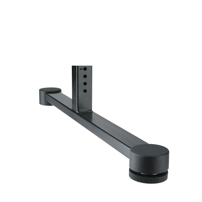 K&M Konig & Meyer 18810.015.55 Table Style Keyboard Stand Omega - Sturdy Height Adjustable Frame - Folds Flat Portable - Fits Piano and Electric Keyboards - For Adult and Youth Musicians - Black by K&M - Image 2