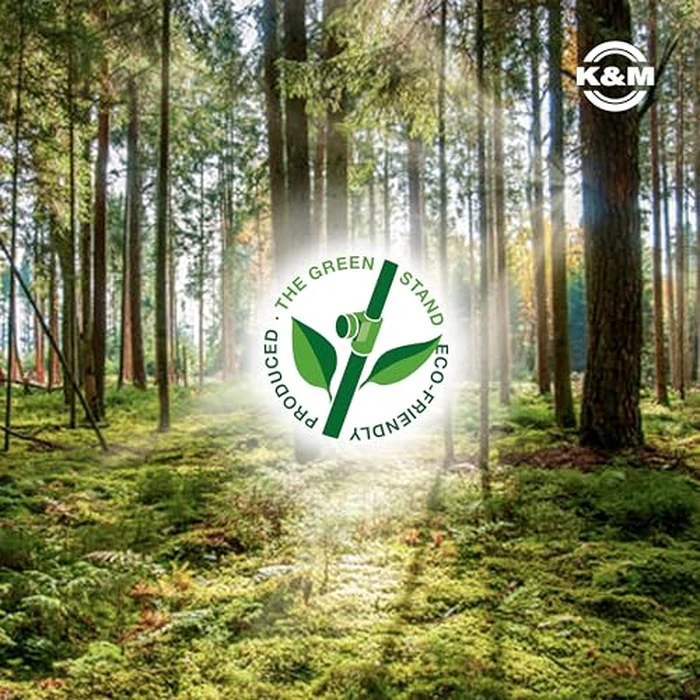 K&M Konig & Meyer 18810.015.55 Table Style Keyboard Stand Omega - Sturdy Height Adjustable Frame - Folds Flat Portable - Fits Piano and Electric Keyboards - For Adult and Youth Musicians - Black by K&M - Image 7