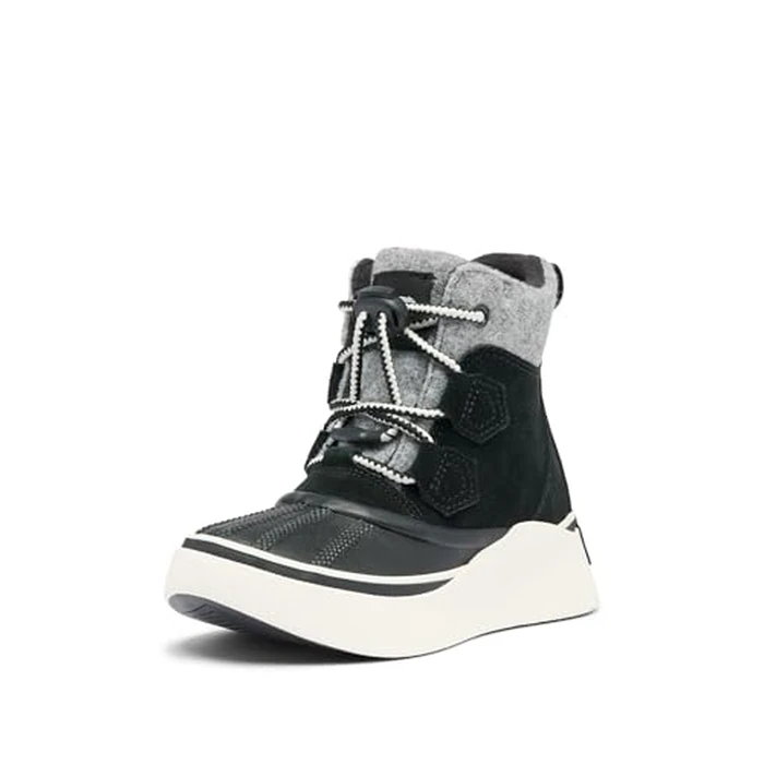 SOREL Children's Out N About lV Chillz Waterproof Boot - Black, Chalk - 5 by Sorel - Used - Like New condition - US$58.33