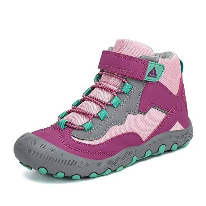 Mishansha Kids Hiking Boots Toddler Girls Boys Hiking Shoes Water-Resistant Anti-Collision Non-Slip Athletic Outdoor Trekking Boots by Mishansha - Used - Like New condition - US$21.77