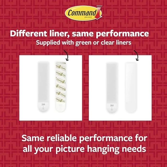 Command 20 Lb XL Heavyweight Picture Hanging Strips, Damage Free Hanging Picture Hangers, Heavy Duty Wall Hanging Strips for Back to School Dorm Organization, 10 White Adhesive Strip Pairs by Command - Image 7
