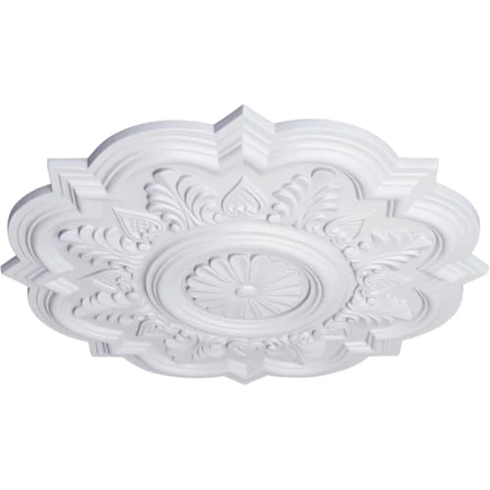 Ekena Millwork CM20DR 20 1/4" OD X 5" ID X 1 1/2" P Deria Ceiling Medallion by Ekena Millwork - Image 2