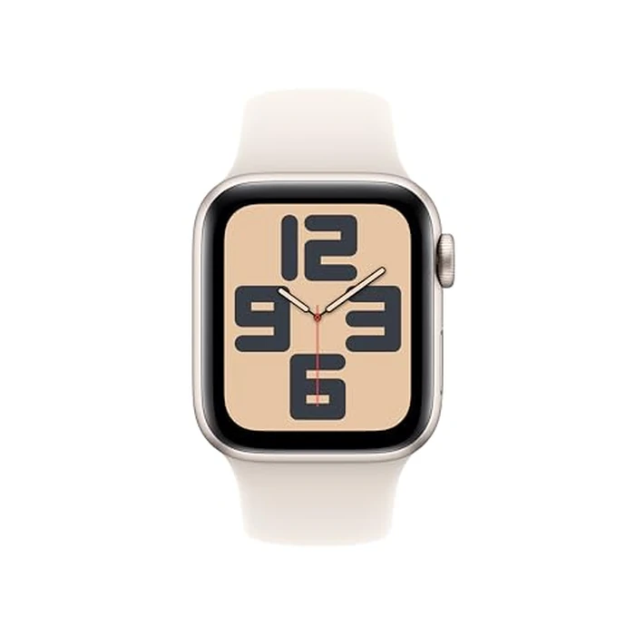 Apple Watch SE (2nd Gen) [GPS + Cellular 40mm] Smartwatch with Starlight Aluminum Case with Starlight Sport Band S/M. Fitness and Sleep Trackers, Crash Detection, Heart Rate Monitor, Retina Display by Apple - Image 2