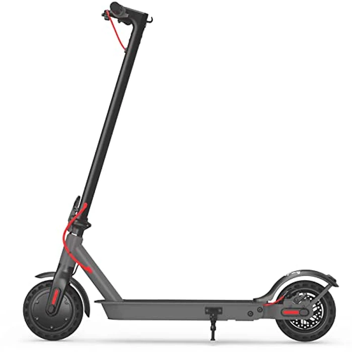 Hiboy S2 Electric Scooter - 8.5" Solid Tires - Up to 17 Miles Long-Range & 19 MPH Portable Folding Commuting Scooter for Adults with Double Braking System and App (Black&Space Grey) by Hiboy - Image 9