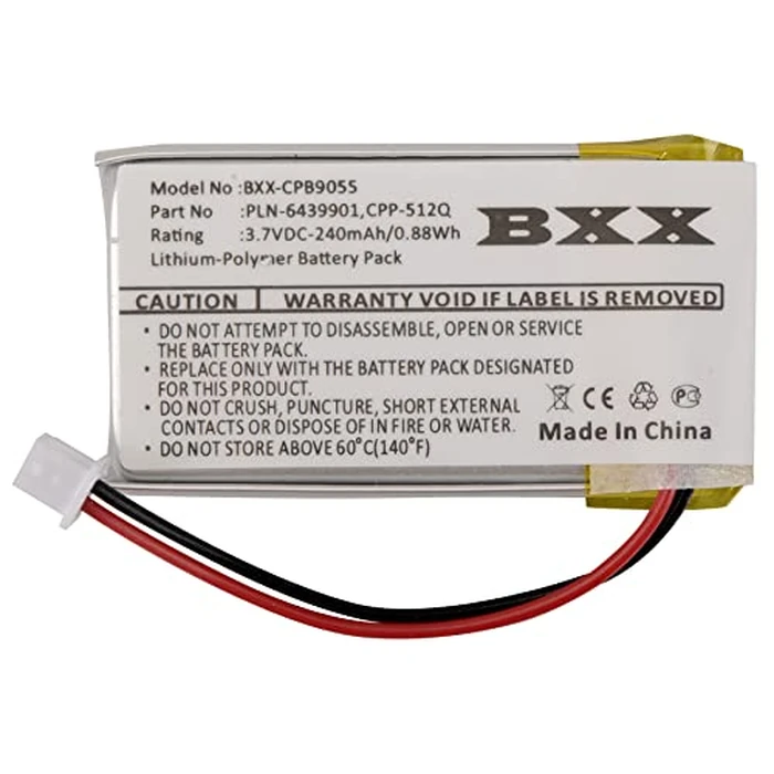 BXX Replacement Battery for Plantronics 202599-03, 64327-01, 64399-01, 64399-03, 653580, 65358-01, ED-PLN-6439901, PLN-6439901, Savi 410, 420, 710, 720, W410, W420, W710, W710-M, Office WH300, WH350 by BXX - Used - Very Good condition - CA$16.43