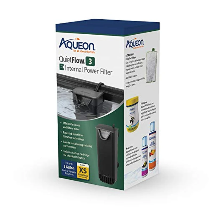 Aqueon QuietFlow E Internal Power Filter Extra Small - 3 Gallon by Aqueon - Used - Like New condition