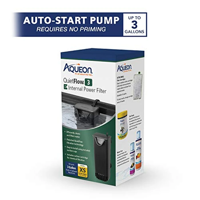 Aqueon QuietFlow E Internal Power Filter Extra Small - 3 Gallon by Aqueon - Image 3