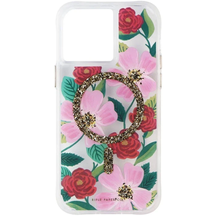 Rifle Paper Co. Protective Phone Case with MagSafe for iPhone 14 Pro - Rose Garden by Rifle Paper Co - Image 2