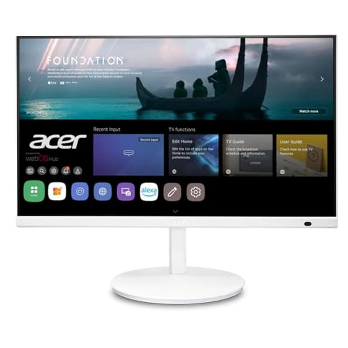 Acer AOPEN CS272 wemiiirx 27" Full HD (1920 x 1080) Widescreen IPS Display | Smart Monitor with WebOS | Response Time: 14ms (G to G) | Refresh Rate: 60Hz | 2 Speakers | HDMI Cable Incl. by Acer - Used - Very Good condition