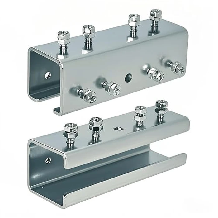 BIAXJUNY Strut Channel Connector Extend Bracket,3.1mm Thickness U Shaped Splice Connector Joiner Extend Mounting Bracket Connection for 1-5/8" Wide 1-5/8" Height Strut Channel (4 PCS) by BIAXJUNY - Image 6