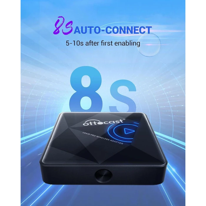 Ottocast U2AIR Pro Wireless CarPlay Adapter - Black by Ottocast - Image 3