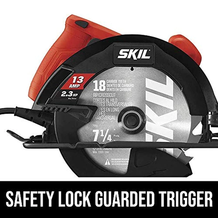Skil 5080-01 13-Amp 7-1/4" Circular Saw, Red by Skil - Image 4