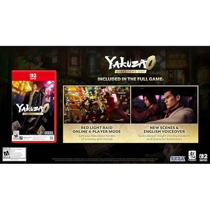 Yakuza 0: Director’s Cut - Nintendo Switch 2 by SEGA - Image 1