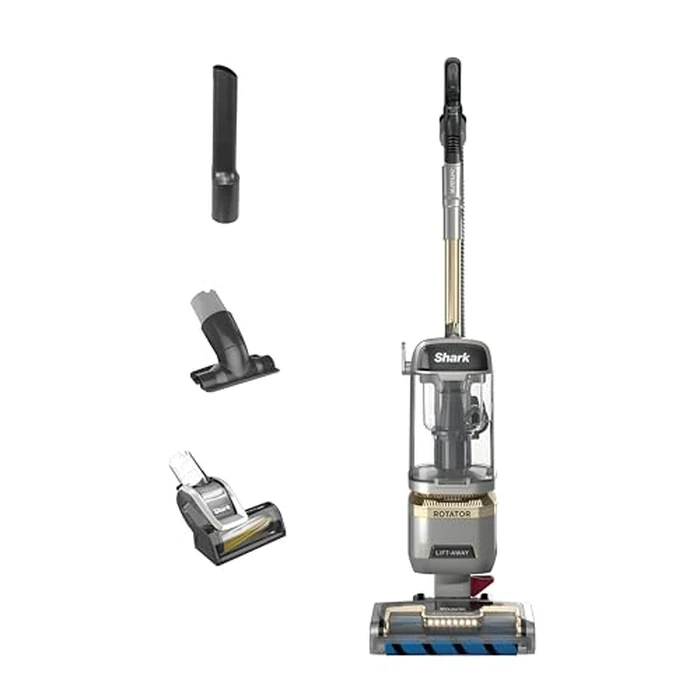 Shark Rotator Vacuum with Self Brushroll Powerful Pet Hair Pickup and HEPA Filter, Lift-Away Upright w/Duo Clean, Silver, LA502 by Shark - Used - Very Good condition - CA$255.80