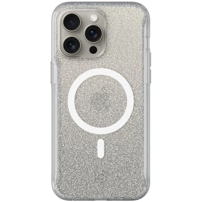 Incipio AeroGrip Phone Case with MagSafe for Apple iPhone 15 Pro Max - Clear Glitter by Incipio - Image 2