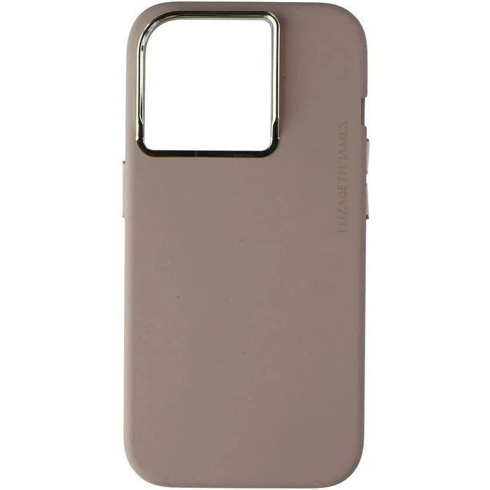 Elizabeth James Silicone Phone Case with MagSafe for iPhone 15 Pro - Taupe by Elizabeth James - Refurbished - Brand New condition - US$19.98