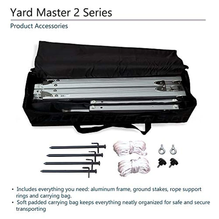 Elite Screens Yard Master 2 120-inch Outdoor Indoor Projector Screen with Stand 4:3, 8K 4K Ultra HD Portable Fast Folding Lightweight Movie Rear Projection, OMS120VR2 -US Based Company 2-YEAR WARRANTY by Elite Screens - Image 6
