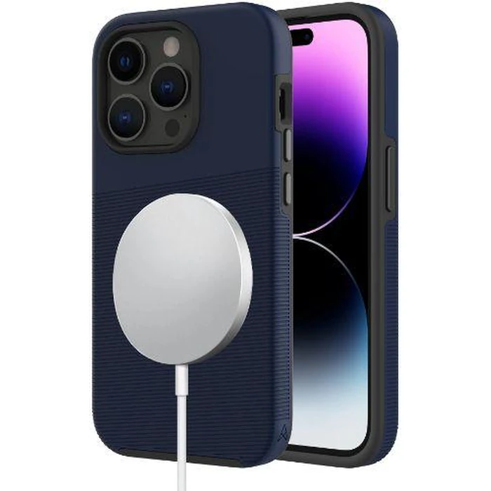 Axessorize PROTech Plus MagSafe Compatible Sleek Dual-layered Anti-Shock Phone Case for Apple iPhone 14 Pro - Astral Blue by Axessorize - Refurbished - Brand New condition - US$8.28