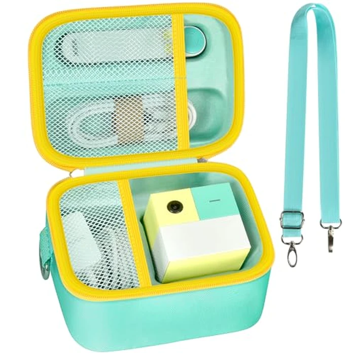 Case Compatible with Nex Playground Active Play System, Video Game Console Storage Holder Bag with Custom Slots for Device, HDMI Power Cord, Remote Control and Accessories - Green (Box Only) by Againmore - Used - Like New condition - US$17.30