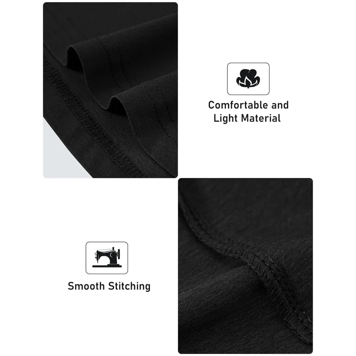 MoFiz Women's Golf Polo Shirt Long Sleeve Collared 1/4 Zip Stretch Soft Athletic Tops for Tennis Hiking & Outdoor Sports Black S by MoFiz - Image 6