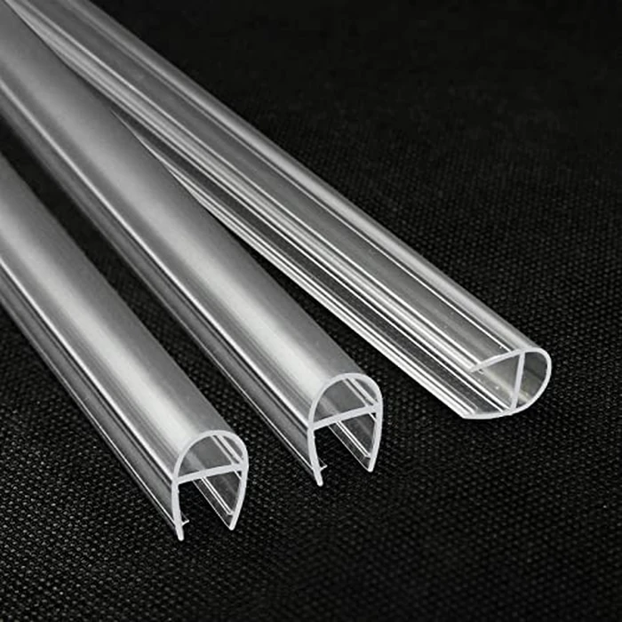 KOLAKO Shower Door Seal, 3PCS x 39.37 Inch Glass Door Sweep for 3/8Inch Frameless Shower Doors Side Seal Strip U-Type Waterproof Sealing Jam to Stop Leak by KOLAKO - Used - Very Good condition - US$17.88