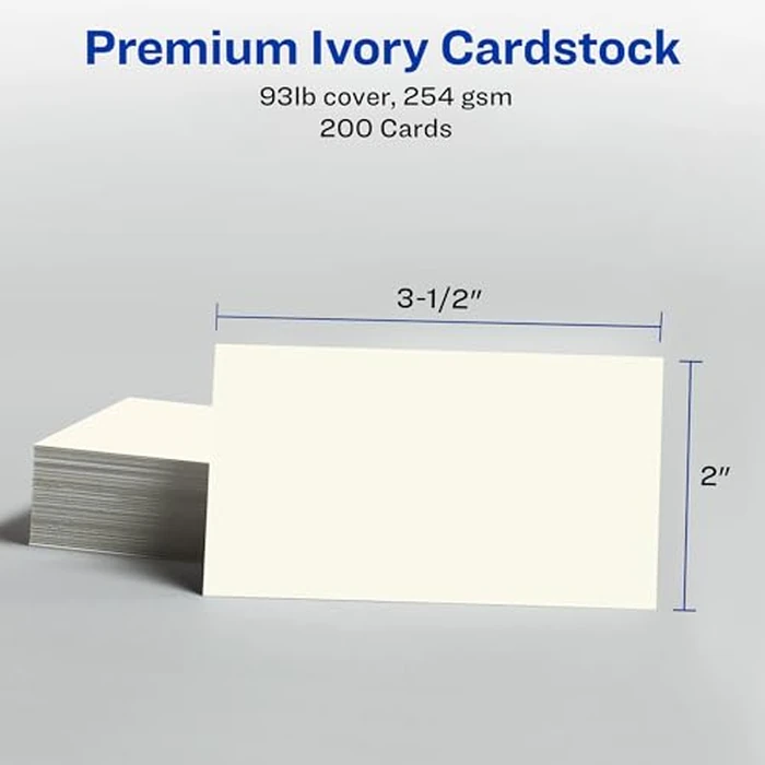 Two-Side Printable Premium Clean Edge Business Cards with by Avery - Image 7