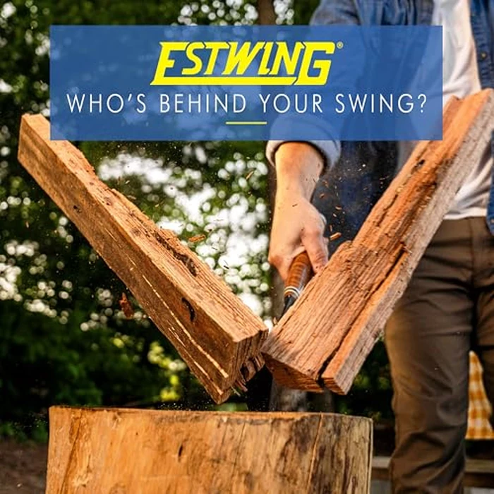ESTWING Sure Split Wedge - 5-Pound Wood Splitting Tool with Forged Steel Construction & 1-7/8" Cutting Edge - E-5 by Estwing - Image 6