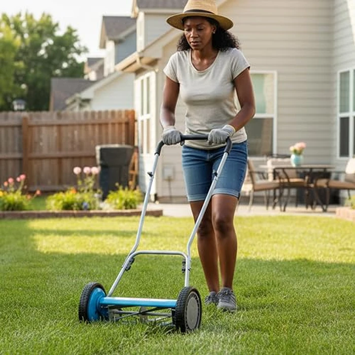 American Lawn Mower Company 2205-14 14-Inch, 5-Blade Push Reel Lawn Mower, U-Handle by American Lawn Mower Company - Image 5