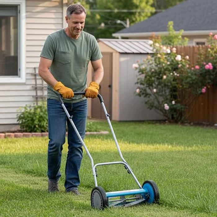 American Lawn Mower Company 2205-14 14-Inch, 5-Blade Push Reel Lawn Mower, U-Handle by American Lawn Mower Company - Image 6