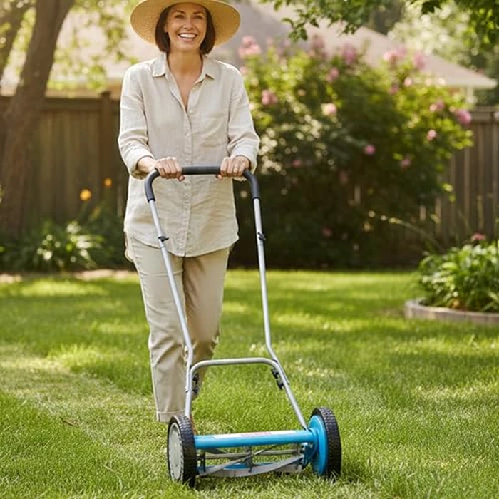 American Lawn Mower Company 2205-14 14-Inch, 5-Blade Push Reel Lawn Mower, U-Handle by American Lawn Mower Company - Image 7