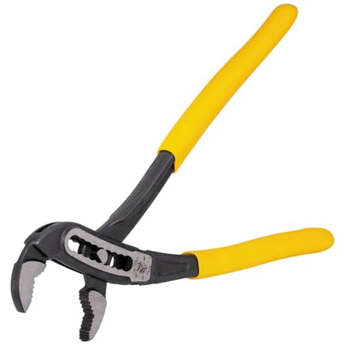 Klein Tools D5052KIT Pump Pliers Set, 7-Inch and 10-Inch Classic Klaw Quick-Adjust V-Jaw Tongue and Groove Pliers, 2-Piece by KLEIN TOOLS - Image 5
