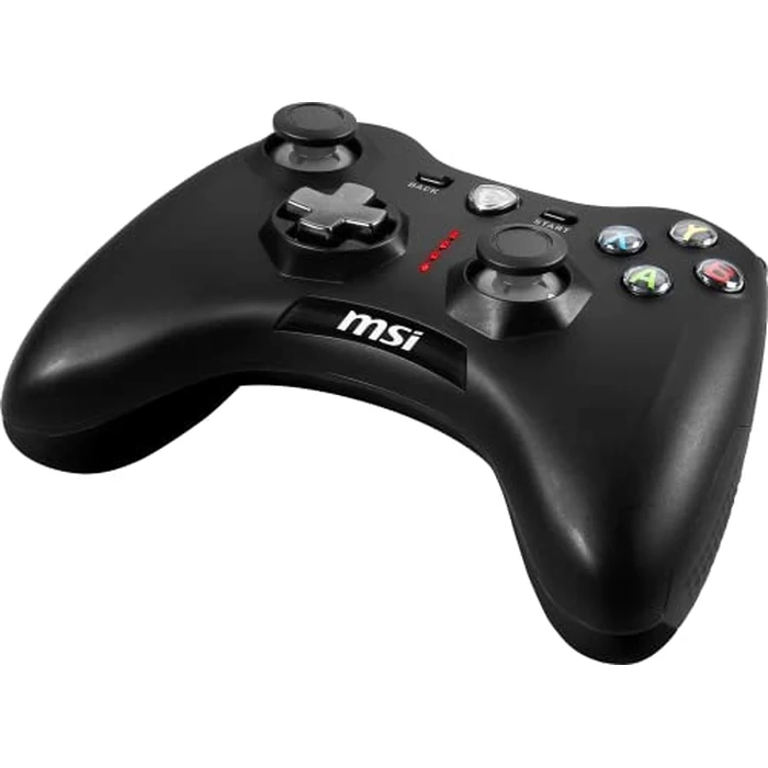 msi Force GC30V2 Wireless Gaming Controller, Dual Vibration Motors, Dual Connection Modes, Interchangable D-Pads, Compatible with PC & Android, Black by msi - Image 2