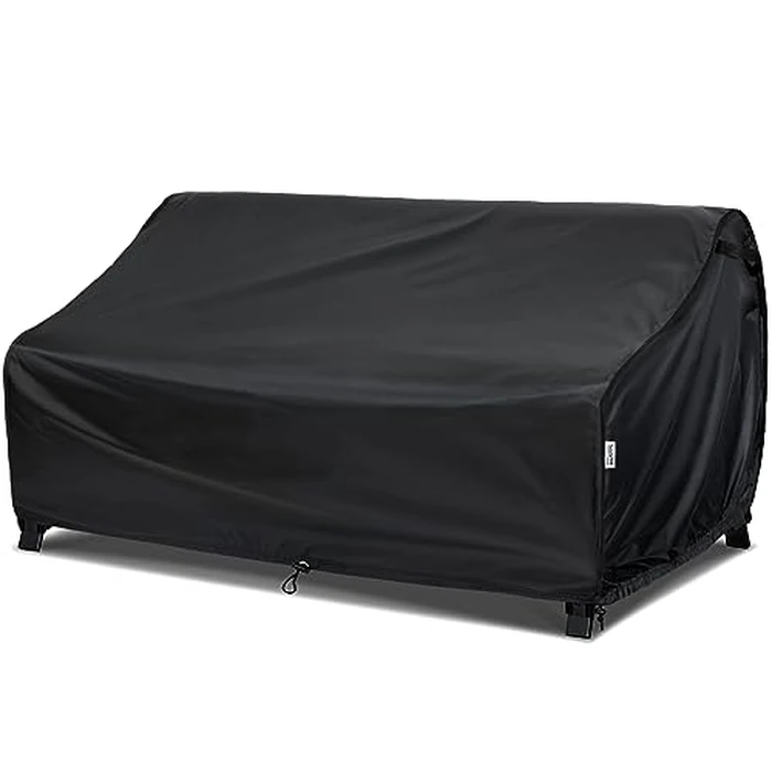 VARIETYFACE Large Patio Sofa Cover for 3-Seater Outdoor Couch, 80"W x 38"D x 35"H, Waterproof PU-Coated Oxford Fabric, All-Weather Protection with Air Vents & Buckle Straps, UV Resistant by VARIETYFACE - Used - Very Good condition - US$27.27