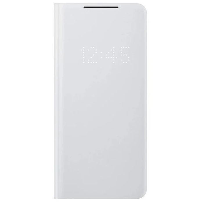 Samsung LED Wallet Cover for Galaxy S21 - Gray by Samsung - Refurbished - Excellent condition