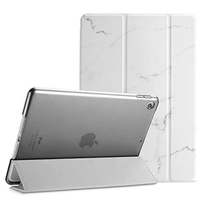 ProCase for iPad 10.2 Case iPad 9th Generation 2021/ iPad 8th Generation 2020/ iPad 7th Generation 2019 Case, iPad Cover 9th Generation Slim Hard Back Smart Cover for 10.2 iPad Case -Whitemarble by ProCase - Used - Acceptable condition