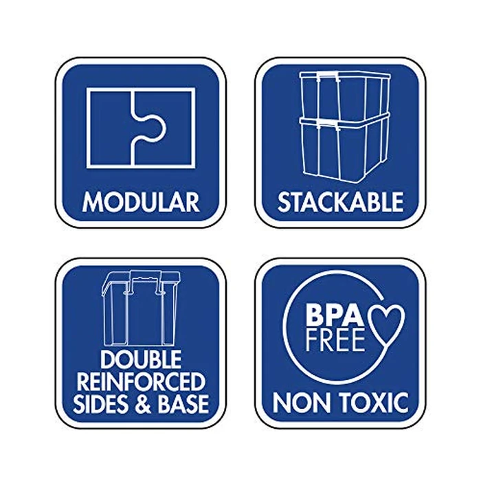 Bankers Box Plastic Storage Bin 85 L (7731103) by Bankers Box - Image 5