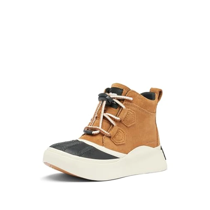 SOREL Children's Out N About lV Classic Waterproof Boot - Taffy, Black - 5 by Sorel - Used - Like New condition