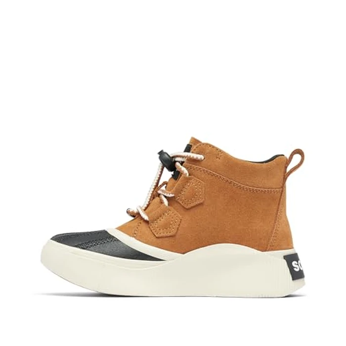 SOREL Children's Out N About lV Classic Waterproof Boot - Taffy, Black - 5 by Sorel - Image 7