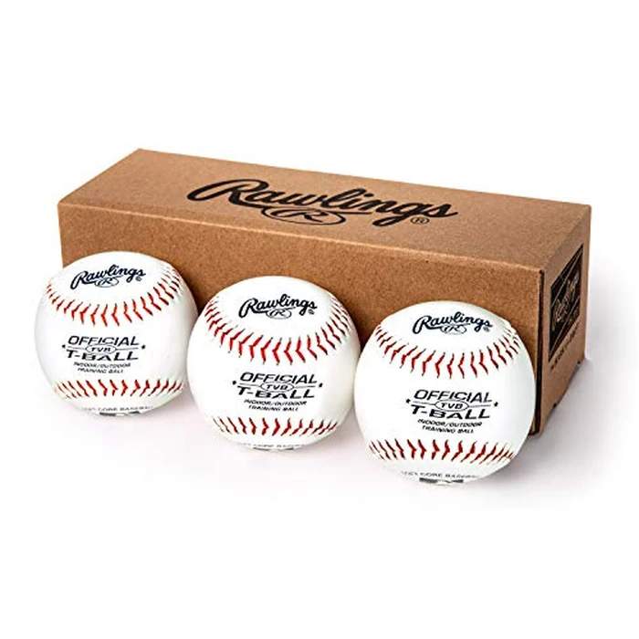 Rawlings | Official T-Balls | TVB | Youth/6u | 3 Count | Sponge Rubber Core | Indoor/Outdoor by Rawlings - Used - Very Good condition
