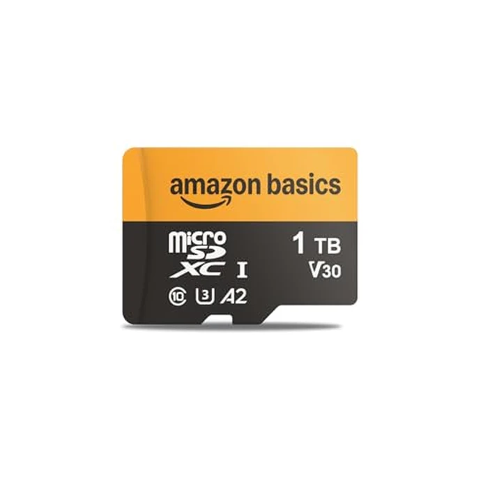 Amazon Basics 1TB microSDXC Card with Adapter, Read Speed Up to 200MB/s, 1-Pack by Amazon Basics - Used - Like New condition - CA$205.21